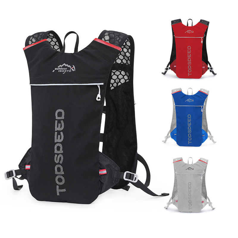 Hydration Vest - 男性と女性のための超軽量サイクリングバッグ,スポーツ,屋外ジョギングベスト,1.5l,ブラダー