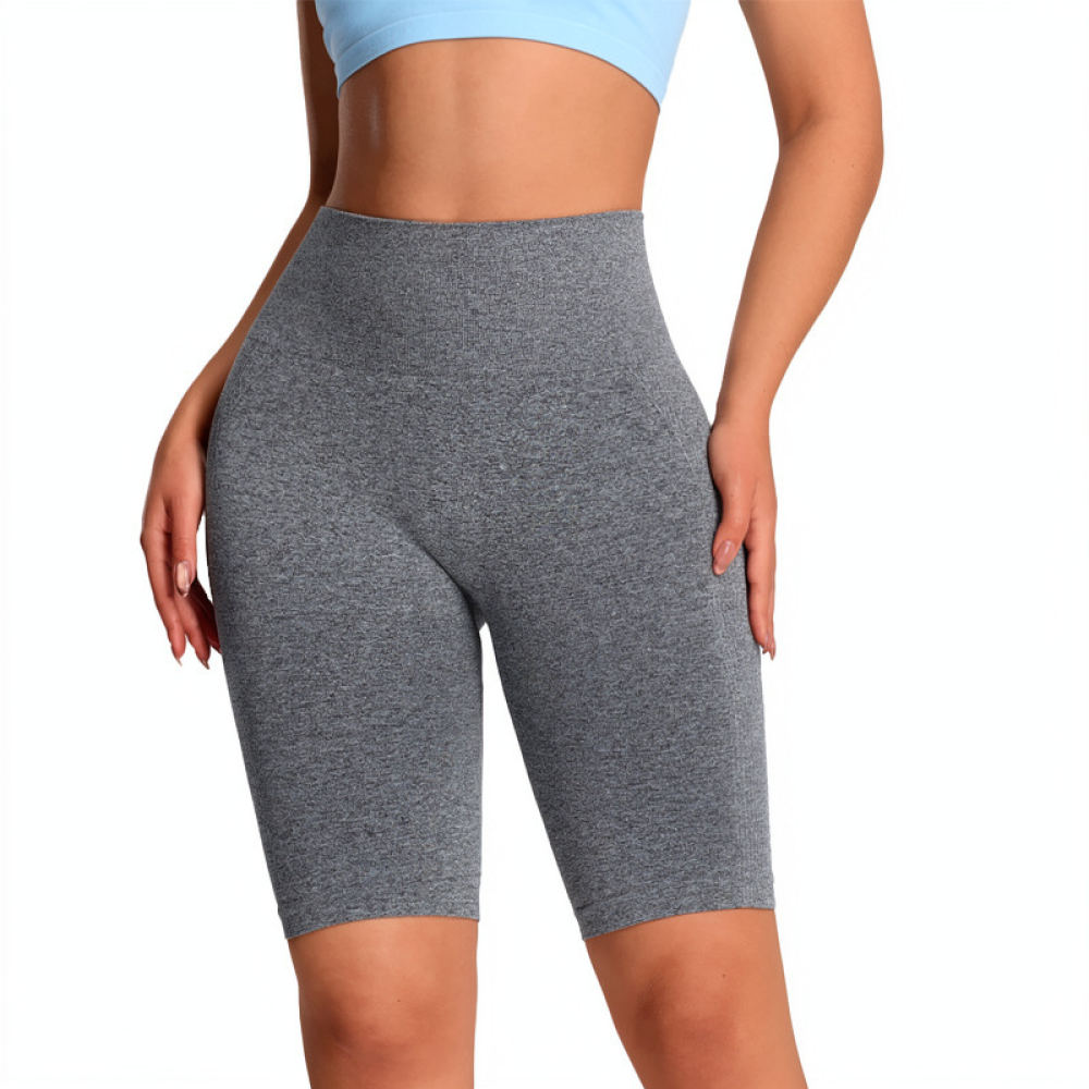 Running Gear Junior - ハイウエストのヨガショーツ、女性用フィットネスレギンス、ジムやランニング、スポーツに最適なパンツ、柔らかく通気性の良い、ヒップアップ効果のある伸縮性タイツ。