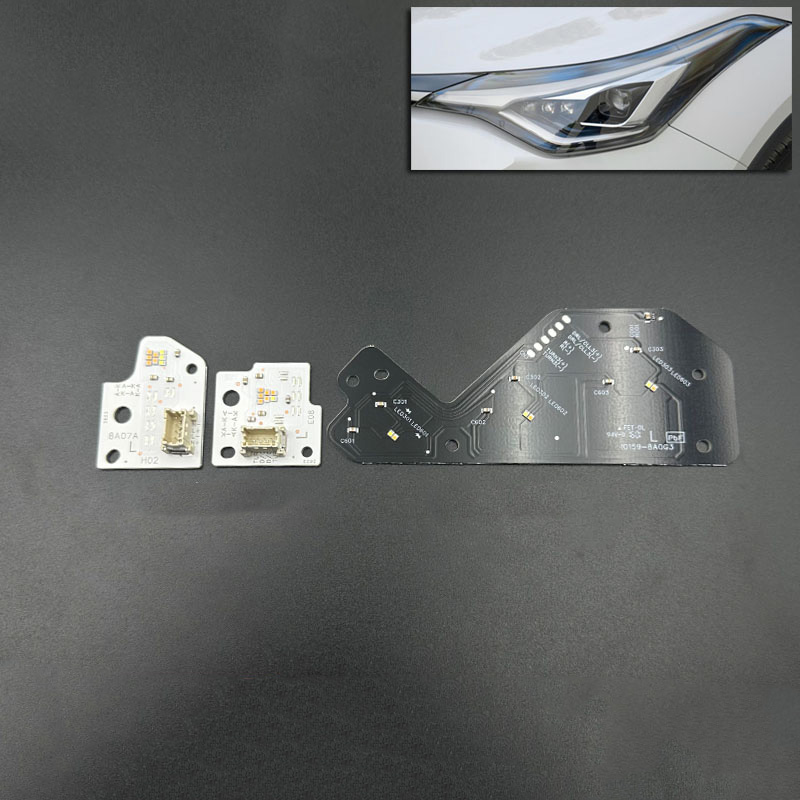 Running Headlamp - 2021年～2023年式 トヨタ C-HR デイタイムランニングライト ヘッドランプ ガイドライト