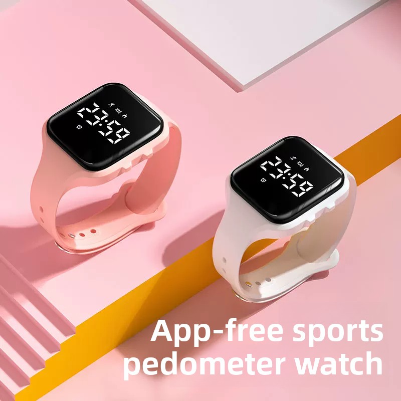 子供向けLEDデジタル静音振動アラームスマートウォッチ。水泳 - Running Watch のレビューと価格