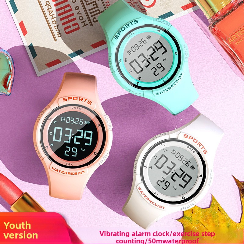 2026年新作シリコン防水LED腕時計、学生向け、水泳、アウ - Running Watch のレビューと価格
