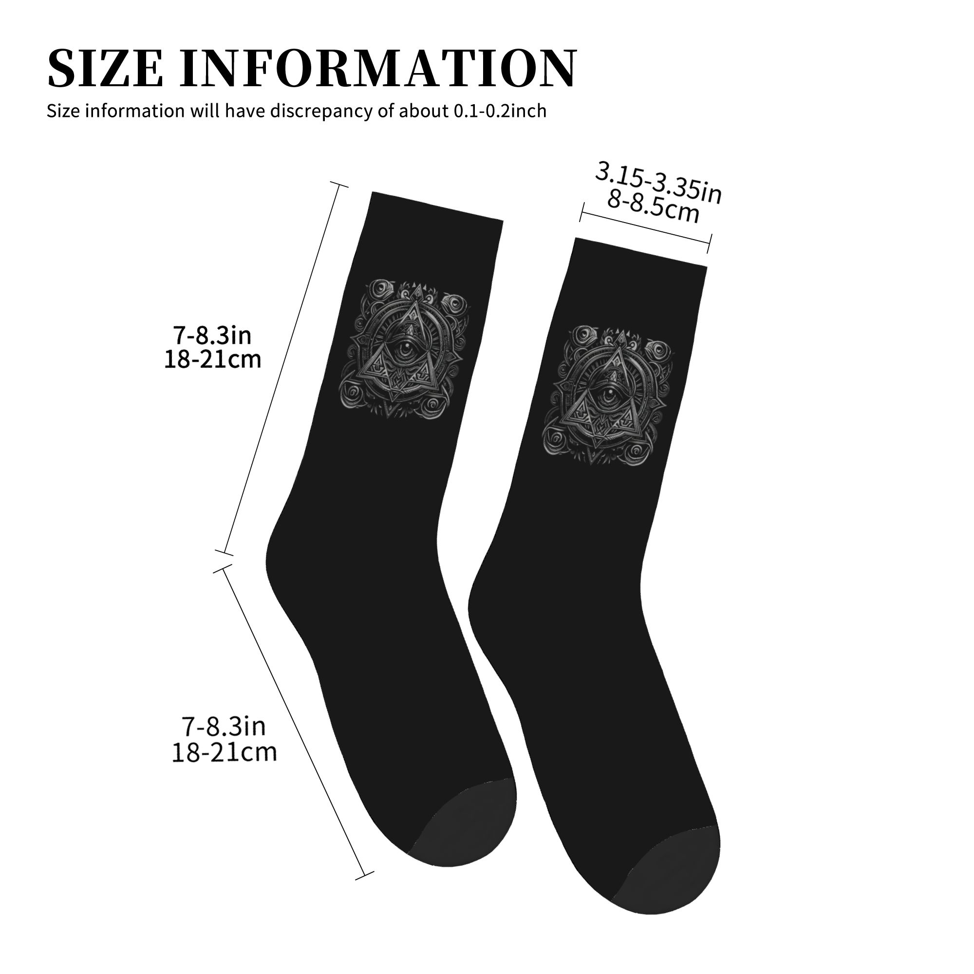 ファッションオールシーキングアイオブザイルミナティソックス男 - Sports Socks のレビューと価格