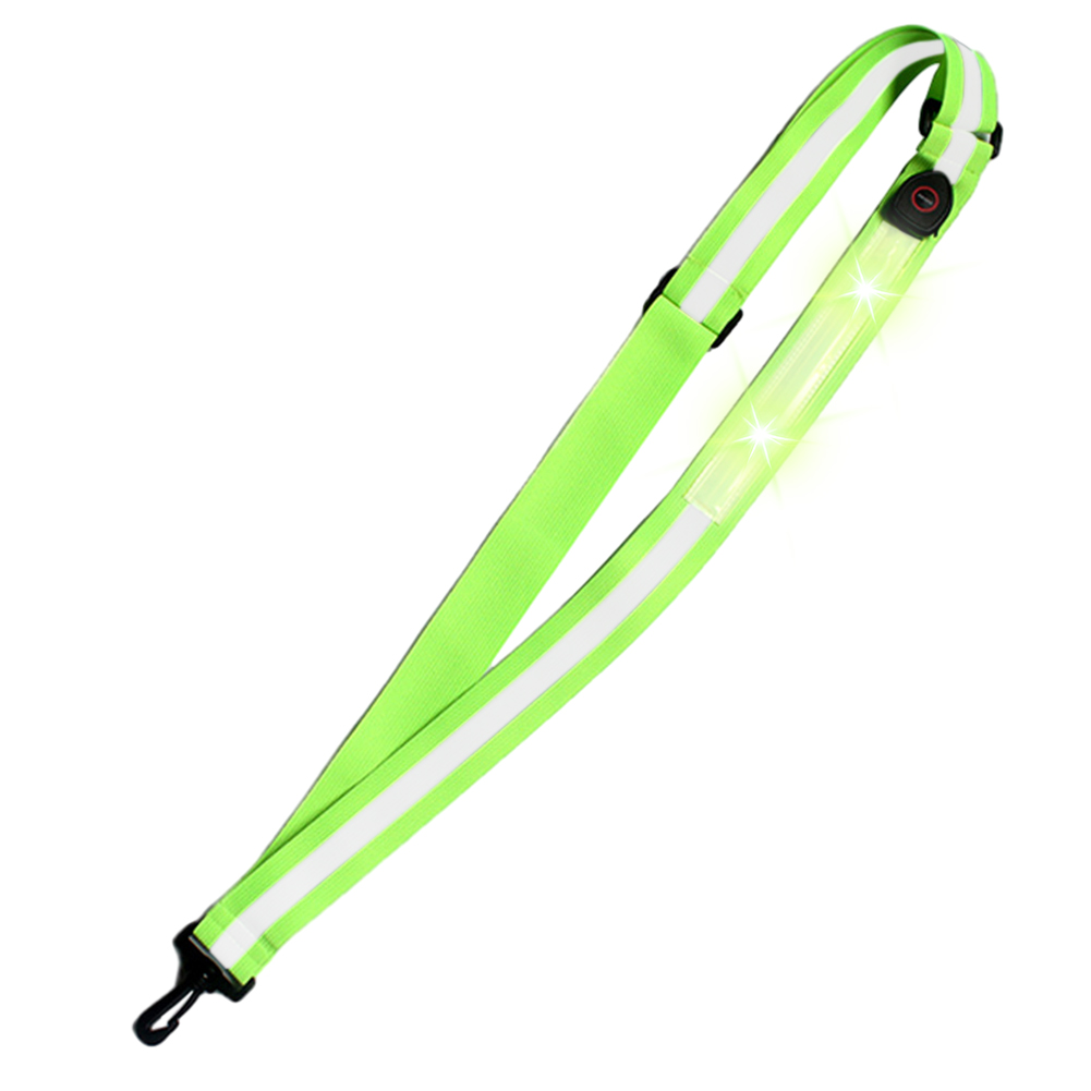 USB充電式、反射素材を使用したサイクリング・ランニング用具 - Running Visibility Gear のレビューと価格