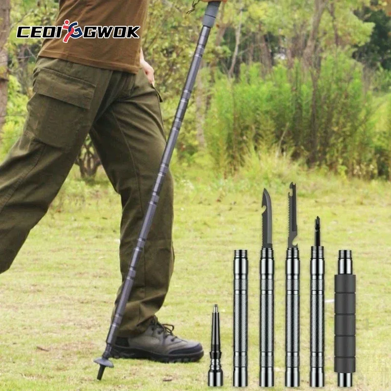 CEOI GWOK製、耐久性に優れたアルミニウム製トレッキン - Trekking Pole Carbon のレビューと価格
