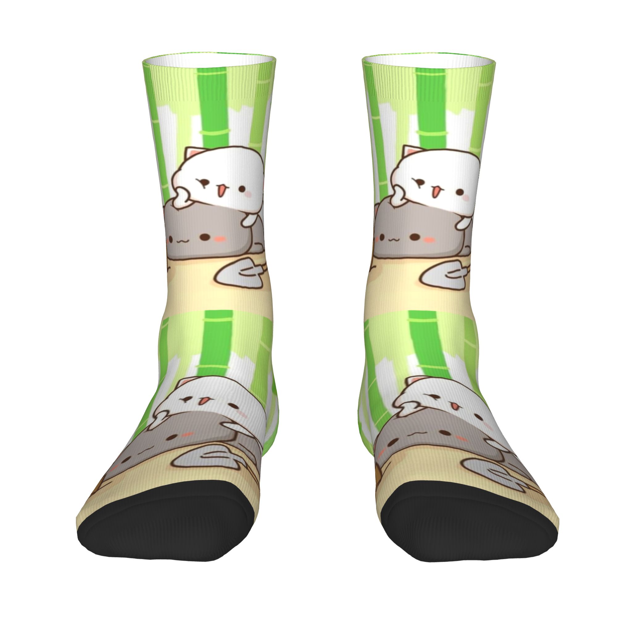 カスタムキュートな漫画ペチゴマソックス メンズ レディース  - Sports Socks のレビューと価格