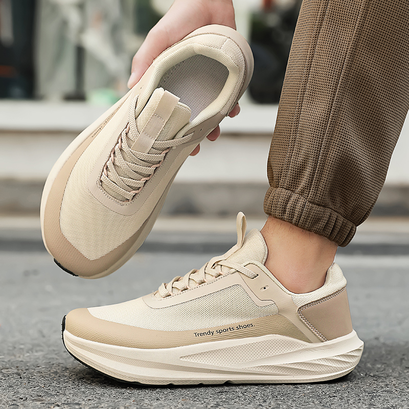 ホット販売ランニングトレーナーカップル用メッシュ通気性ユニセ - Running Shoes Men のレビューと価格