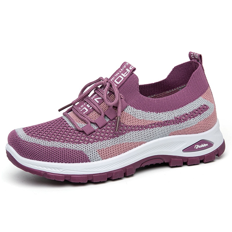 女性の靴ファッションカジュアルメッシュスニーカーアウトドアス - Running Shoes Women のレビューと価格