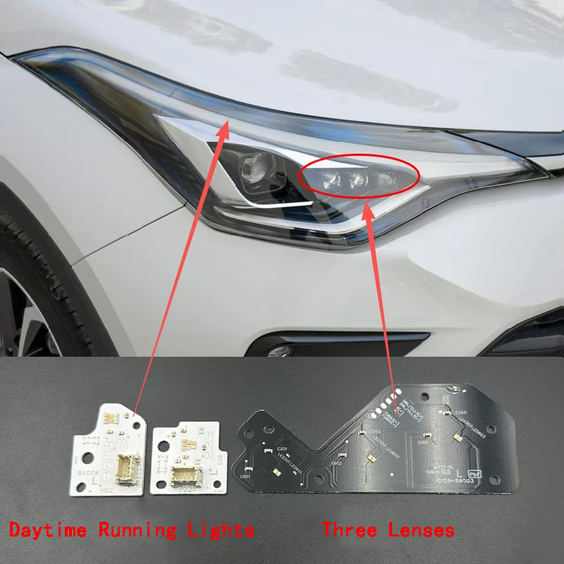 2021年～2023年式 トヨタ C-HR デイタイムランニ - Running Headlamp のレビューと価格