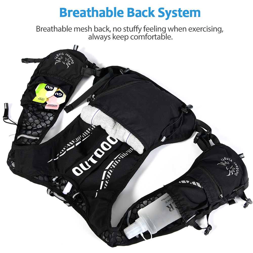 NEWBOLER アウトドアスポーツランニングバッグ 通気性 - Hydration Vest のレビューと価格