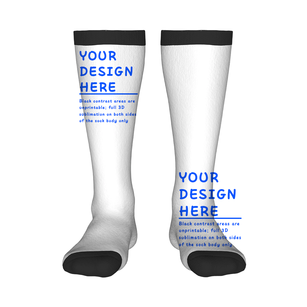 カスタムカラーブロックのニーハイソックス、パーソナライズされ - Sports Socks のレビューと価格