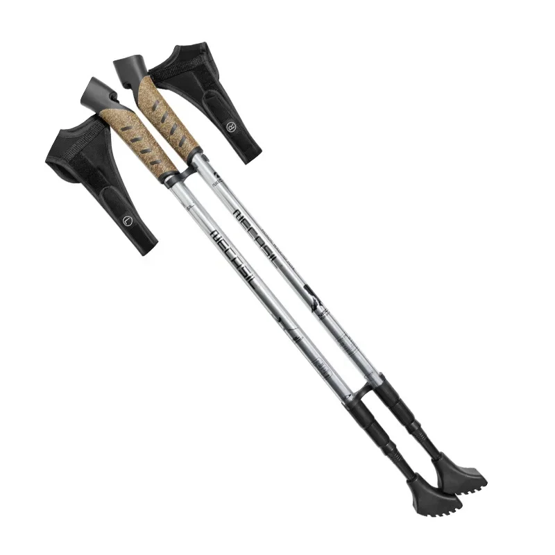 2本セット 伸縮式トレッキングポール アルミニウム合金製 ノ - Trekking Pole Carbon のレビューと価格