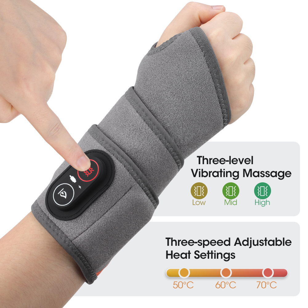 ポータブル赤色光手首マッサージベルト 36 LED 660n - Ankle Brace のレビューと価格