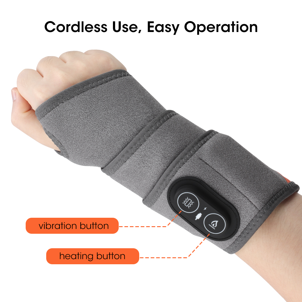 ポータブル赤色光手首マッサージベルト 36 LED 660n - Ankle Brace のレビューと価格