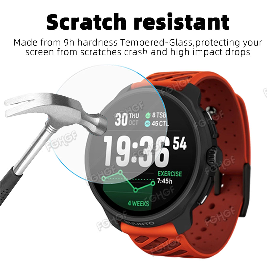 強化ガラス保護フィルムガードスントレース 2/レース S ス - Running Watch のレビューと価格