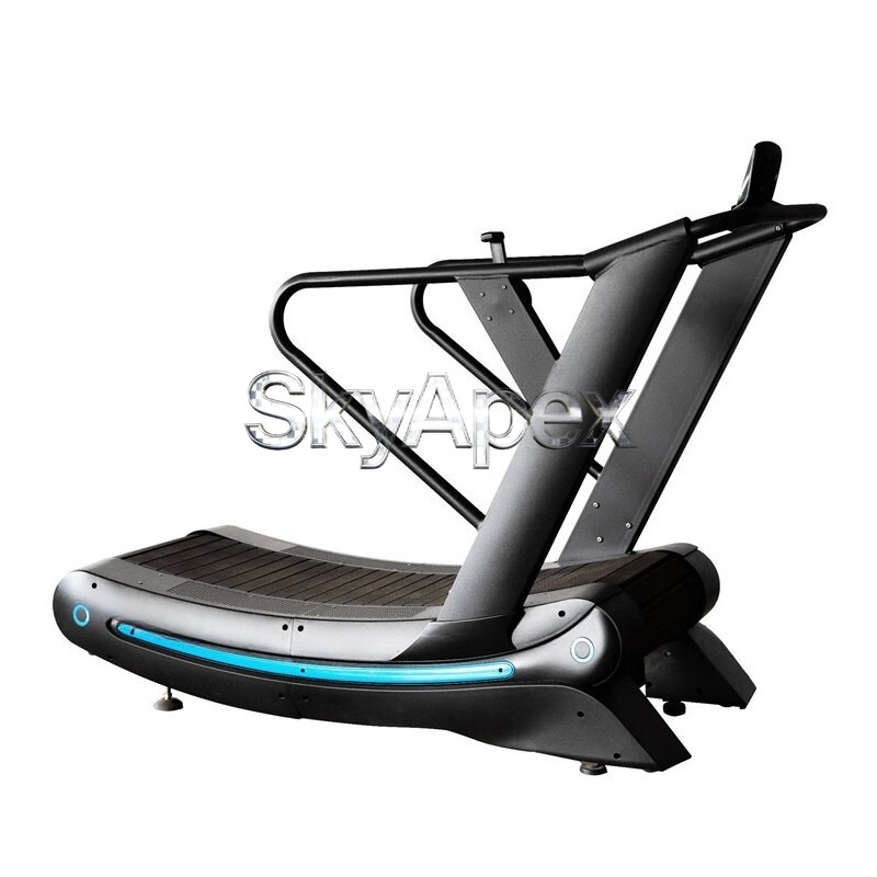 調整可能な磁気抵抗式、モーターなしのトレッドミル。商業施設向 - Running Belt のレビューと価格