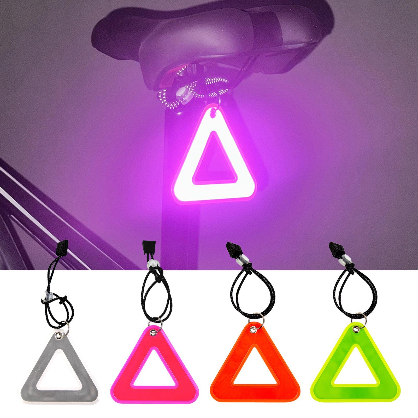 反射ペンダント 高視認性三角形安全バイクギア 夜間ランニング - Running Visibility Gear のレビューと価格