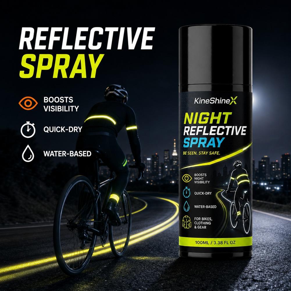 100ml 夜間反射スプレー。高い視認性、速乾性。自転車ウェ - Running Visibility Gear のレビューと価格