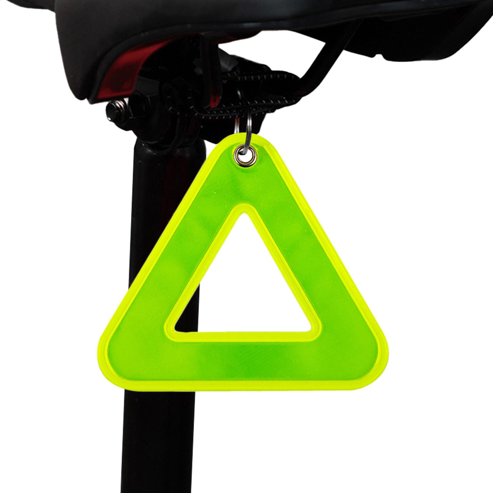 反射ペンダント 高視認性三角形安全自転車用具 夜間ランニング - Running Visibility Gear のレビューと価格
