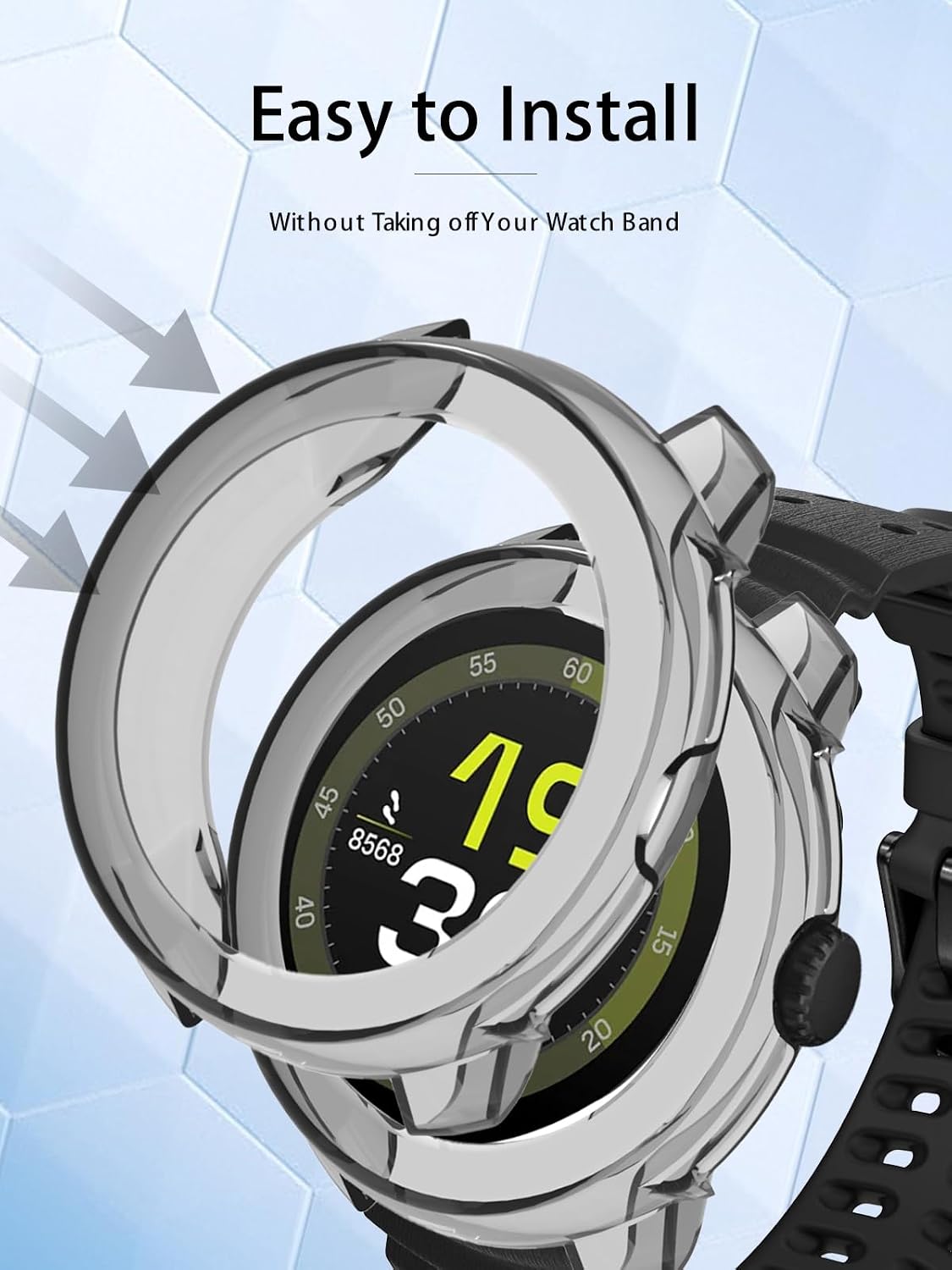 Suunto Run用保護ケース。スマートウォッチ用、柔らか - Running Watch のレビューと価格