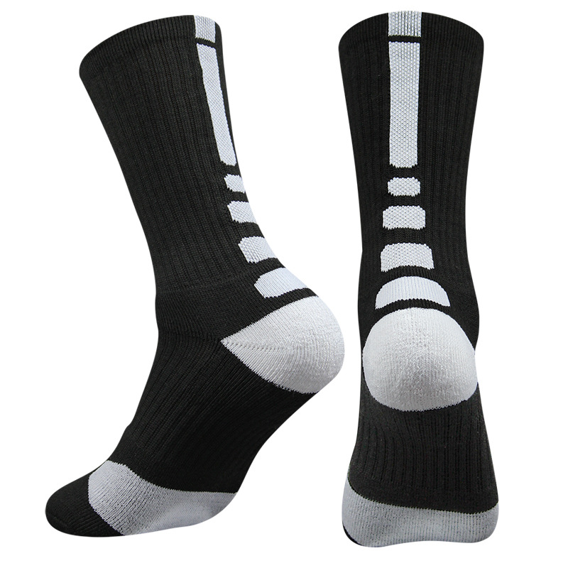 カスタムソックス　カスタムプリントロゴ刺繍　厚手タオル底　男 - Sports Socks のレビューと価格