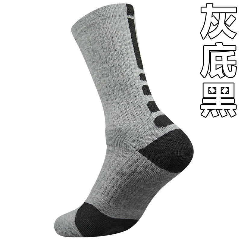 カスタムソックス　カスタムプリントロゴ刺繍　厚手タオル底　男 - Sports Socks のレビューと価格