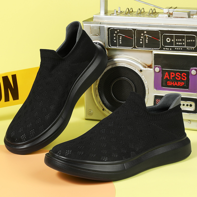 夏の新作超軽量メンズシューズ、スポーツカジュアル、フライウー - Sports Socks のレビューと価格