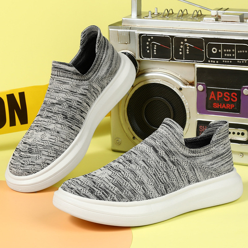 夏の新作超軽量メンズシューズ、スポーツカジュアル、フライウー - Sports Socks のレビューと価格