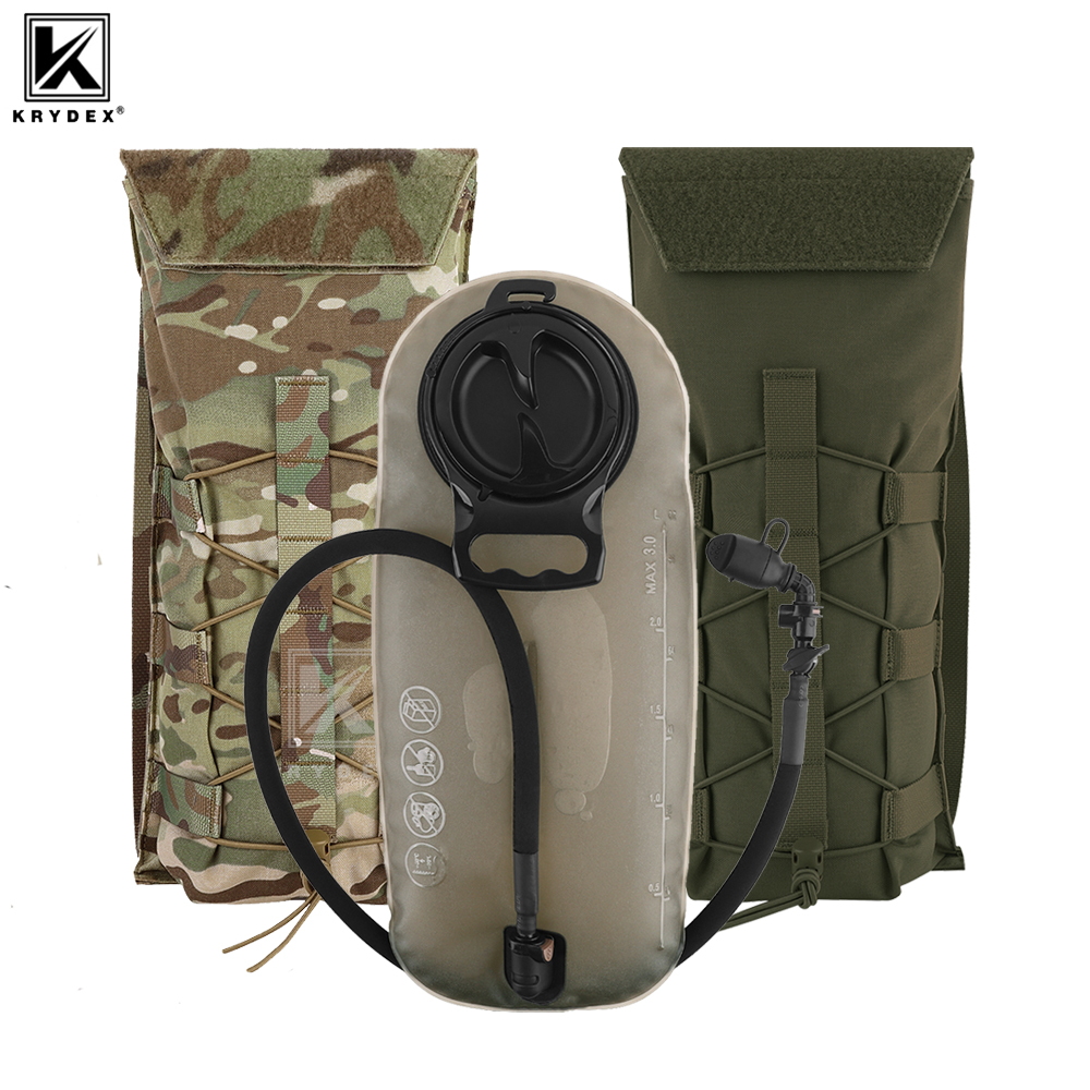 KRYDEX タクティカル 3L ハイドレーションモールパッ - Hydration Vest のレビューと価格